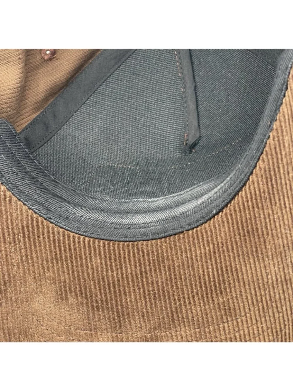 The Berry Farm Trucker Hat Corduroy Brown Bentonville Arkansas Vintage